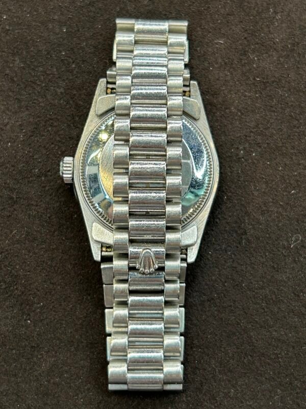 Rolex Datejust Ref 68266 Platinum Factory Diamonds - Image 2