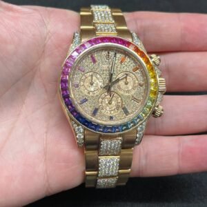 Rolex Daytona Custom Added Rainbow