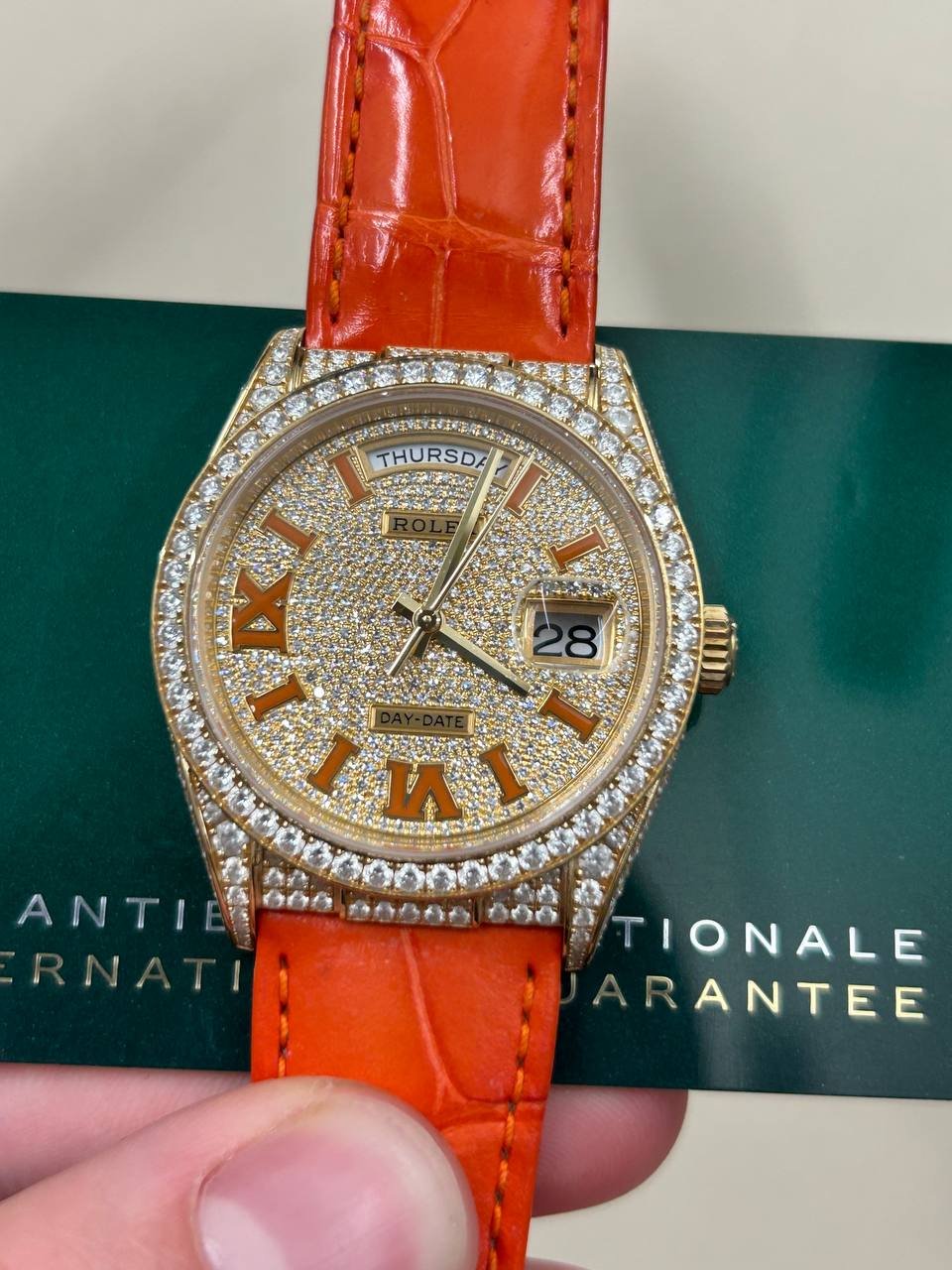 ROLEX Day-Date President 128158RBR