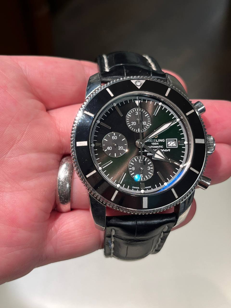 Breitling SuperOcean Green Chronograph