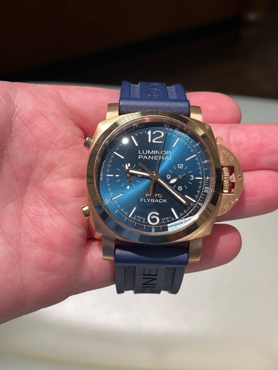 Panerai Luminor Flyback Rose Gold