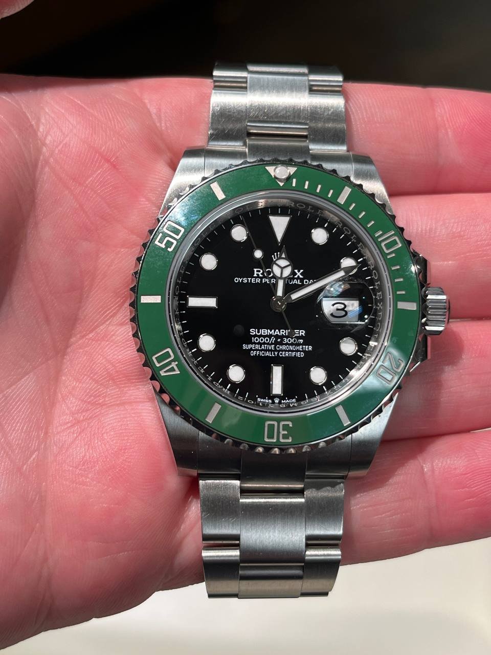 Rolex Submariner 126610LV Starbucks
