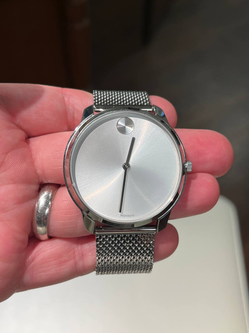 Movado Bold Evolution Silver