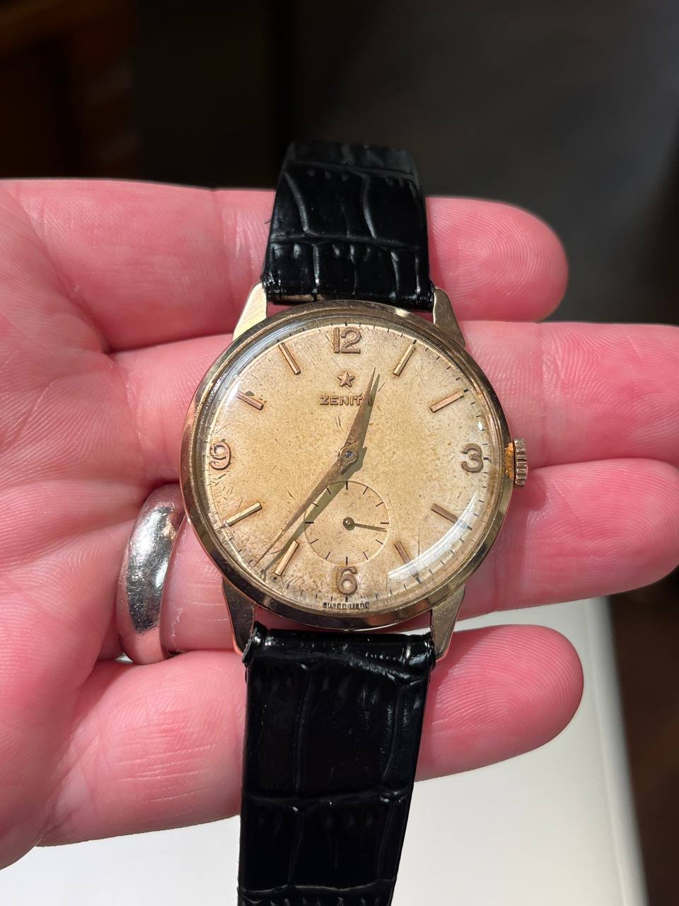 Zenith 18k Pink Solid Gold 37mm