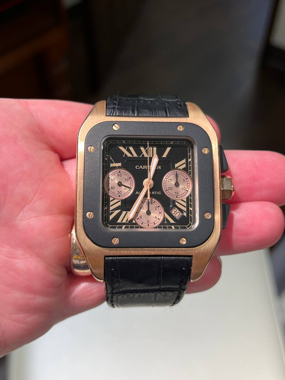 Cartier Santos XL Solid Gold