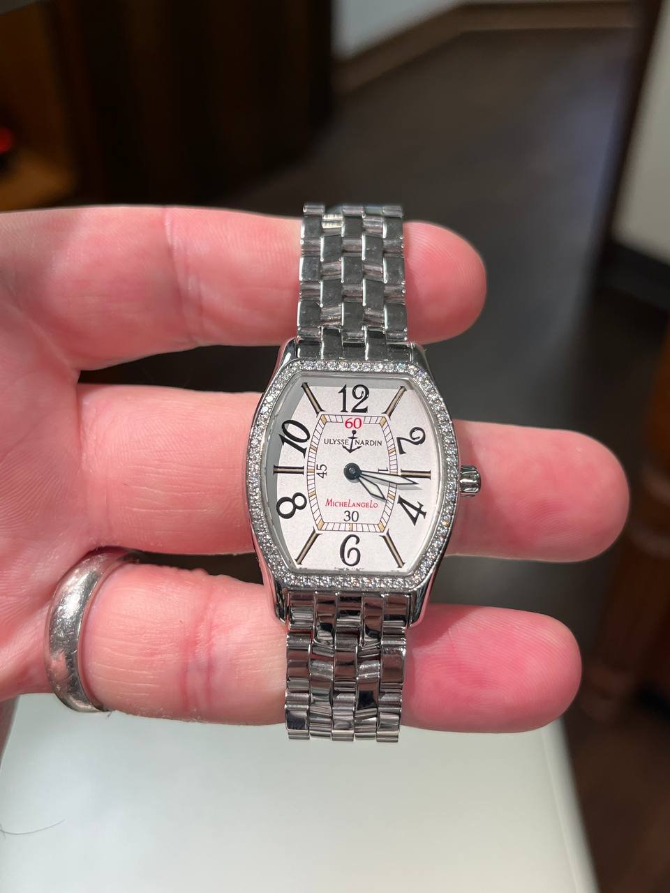 Ulysse Nardin Michelangelo Factory Diamonds Ladies