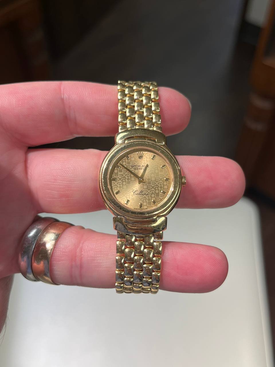 Rolex Cellini Ladies 18k Yellow Gold